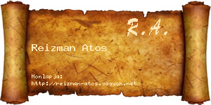 Reizman Atos névjegykártya